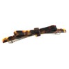 VingTAINE H7047-BR- Tortoise Shell Style Thin Ribbon Barrette Marble Thin
