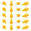SECLUDE 20PCS Bumper Moulding Fastener Rivet Radiator Grille Clip Replace