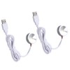Round LED Display Spotlight 1W Jewelry Cabinet Light USB Plug