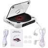 summina CD Player BT Music Player CD Runner with Headphones