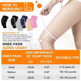 YICYC Volleyball Knee Pads for Dancers, Soft Breathable Knee Pads for Girls Women Men Youth Kids Knees Protective, Knee Brace for Volleyball Football Danceing Yoga Tennis Running Cycling Fitness