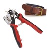 Leather Hole Punch with 6 Holes 360 Degree Rotating Adjustment