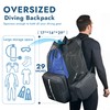 Dizokizo XL Mesh Scuba Diving Backpack, 110L Extra Large Dive