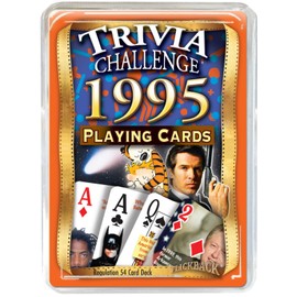 Flickback 1995 Trivia Playing Cards: Birthday or Anniversary Cards