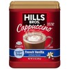 Hills Bros Instant Cappuccino Mix Sugar-Free French Vanilla Cafe Coffee