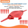 RISELION Weed Eater Bladed Head Compatible with Craftsman String Trimmer