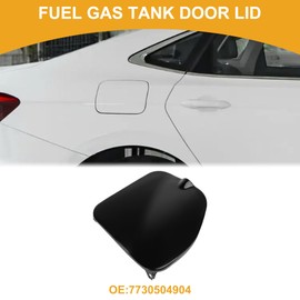 Partuto Fuel Tank Door Cap for Toyota Tacoma 2005-2015 Double Cab 5ft Bed Fuel Filler Flap Cover Clip Type No.77305-04904 Black