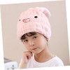DECHOUS Cute Rabbit Ear Hair Towel Wrap for Absorbent Dry