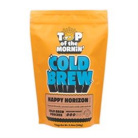 Top of the Mornin' Cold Brew, Coffee by JackSepticEye, Ethically Sourced Specialty Grade Coffee, Individual Cold Brew Packets (1 Count, Happy Horizon)