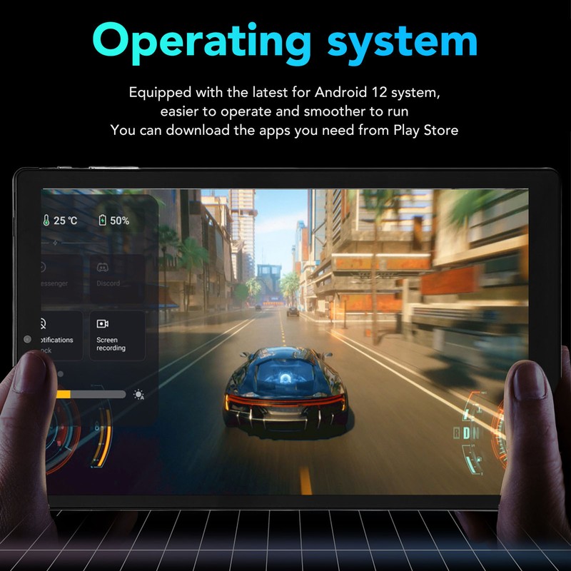 10.1 Inch Tablet for Android 12 10 Core CPU 6GB