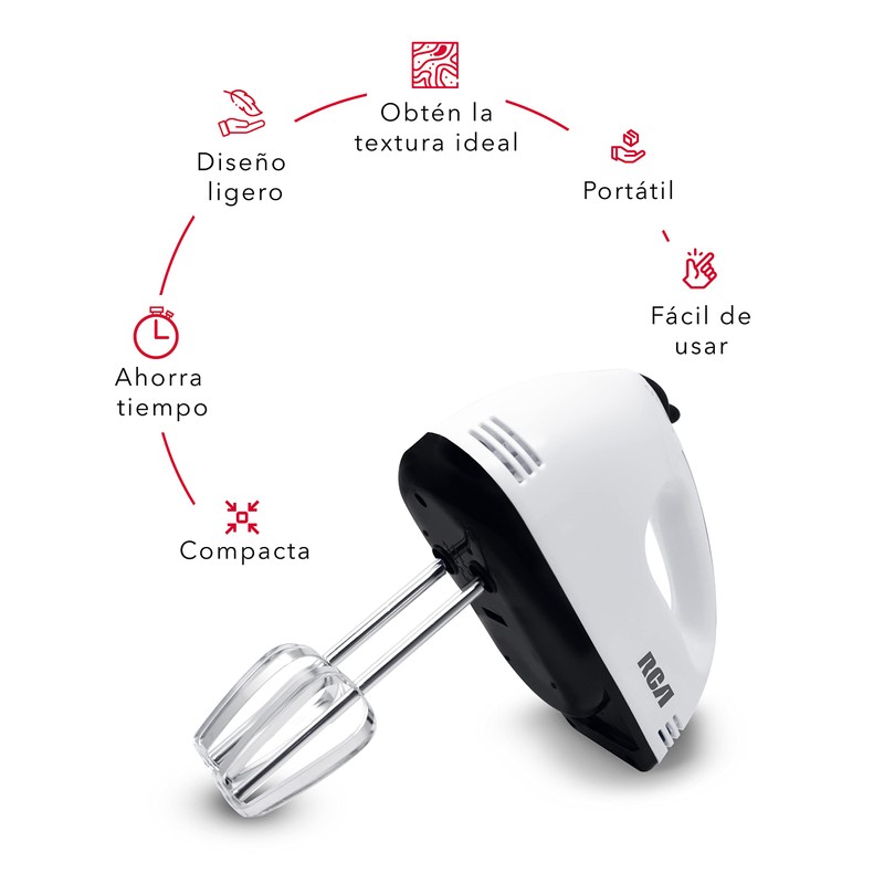 RCA Batidora de Mano 7 Velocidades RC-093