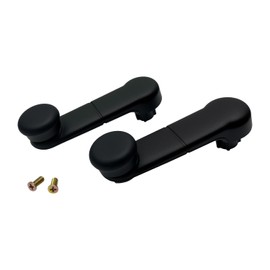 YCUPONE Manual Window Regulator Crank Handles Black F37Z-1023342-A Compatible with E-150 E-250 E-350 F-150 F-150 Heritage F-250 F-250 F-350 Ranger Windstar