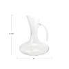 Bloomingville 2-Quart Glass Pitcher, Clear