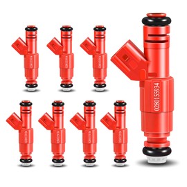 USUCRRE Upgraded Fuel Injectors 0280155934 Compatible with Dodge Dakota/Durango/Ram 1500/1500 Van/2500 Van/3500 Van 2000 2001 2002 2003,for Ram 2500/3500 2000-2002 Set of 8 62244 Injectors 5.9L
