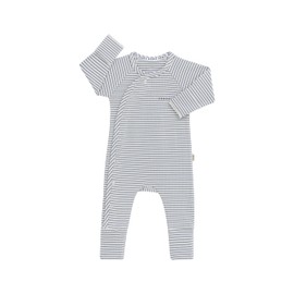 Bonds Baby Wide Needle Rib Coverall, Stripe 8U4 (1 Pack), 000 (0-3 Months)