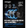 RAMHORN 9005 Light bulbs, 300% brightness Upgraded, 1:1 Mini Size