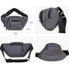 LIKENNY Waist Bag, Hip Bag, Smartphone Pouch, Adjustable, Lightweight, Waterproof,