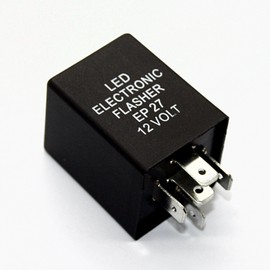Relay EP 27-12V - Flasher Indicator Signal Indicator Relay LED 5-Pin EP27 12 Volt