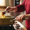 Anolon Advanced Hard Anodized Nonstick Deep Frying Pan/Skillet with Lid,