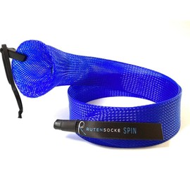 Rutensocke Spin S 2-Piece Rod Protection for 2-Piece Rods up to 2.2 m 70 cm x 45 mm Blue