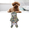 Dog Raincoat Hooded Reflective Windproof Breathable Lightweight Pet Rain Jacket