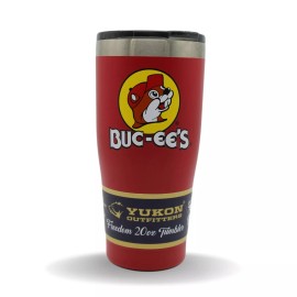 Buc-ee's Buc ee s Red Stainless Steel Tumbler 20 Ounce with Bucky the Beaver Design