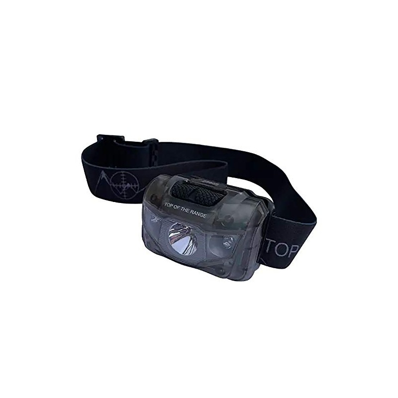 Top of The Range Head Torch - Black, One Size