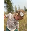 3 PCS Cute Toddler Hair Clips with Flower Decorate -
