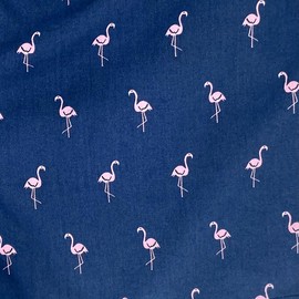ROCK ATOLL - Calzoncillos tipo calzones de algodón con estampado de animales divertidos para hombre, talla S-XXL, Estampado Flamenco Azul Oscuro, Medium