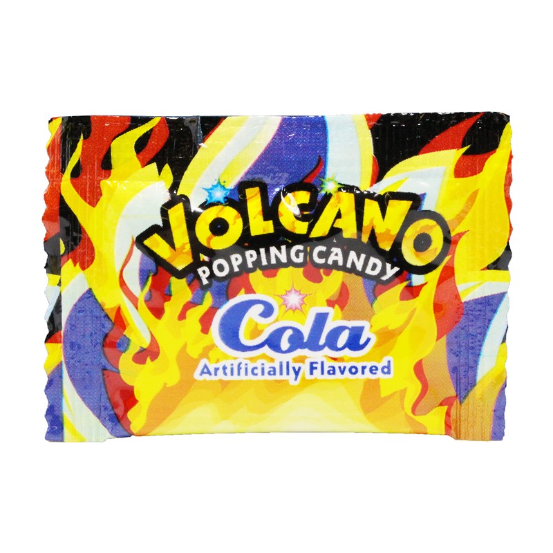 Volcano Cola Flavor Popping Candy (1 x 1.06 oz Bag)