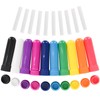 Pack of 10 Essential Oil Tubes, Nasal Inhaler with Wick,