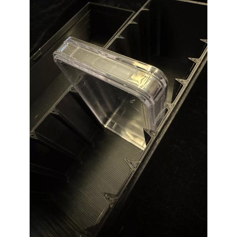 Storage Solutions 3DP Black Storage Box Holds 10x 10 oz