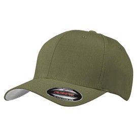 Port Authority Flexfit Cap. C865, Olive Drab Green, L/XL