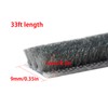 QIEOTE 33 Ft Gray Self-Adhesive Soundproofing Weather Stripping for Doors