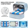 Jaffzora Wearable Breast Pump Bag with Cooler Compartment Fits for