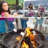 Ajmyonsp Marshmallow Roasting Sticks Smores Stick for Fire Pit -