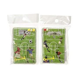 Schnooridoo 12 x Pinball Game Football Patience Game Party Bag Children's Birthday World Cup