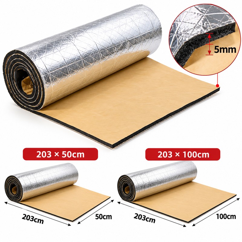 Car Sound Deadening Mat for Automotive Noise & Heat Insulation