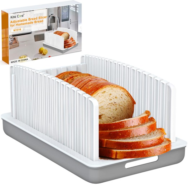 Kiss Core Upgrade Bread Slicer for Homemade Bread, Bread Slicer