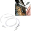 Wentoenapp Brake Bleeder Hose, Universal Clutch One Way Valve Tube