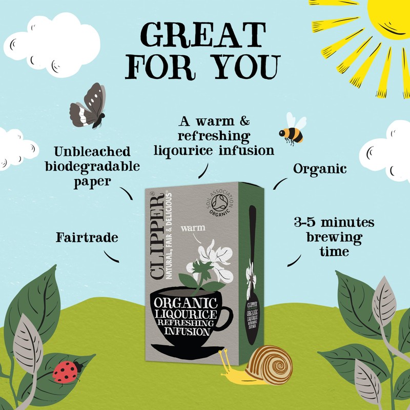Organic Infusion Liquorice Tea - 20bags