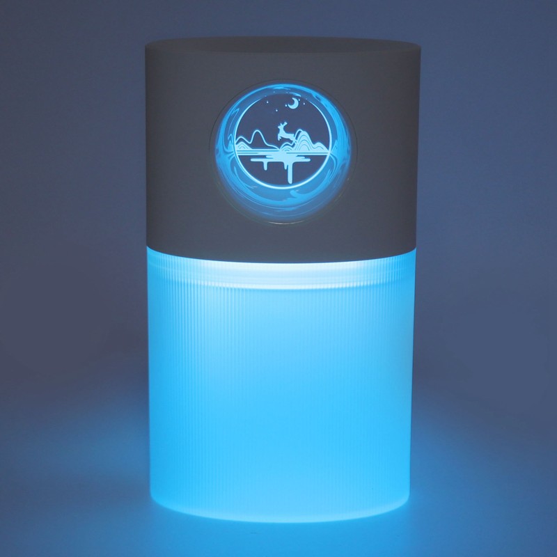 Mini Humidifier Quiet USB Rechargeable Fine Mist Portable Desktop Humidifier