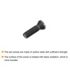 sourcing map M3.5-0.6 Carbon Steel Torx Set Screws for Carbide