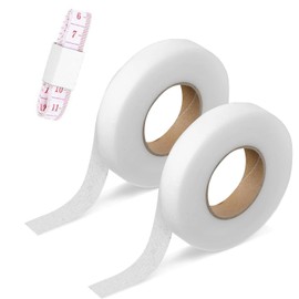 3 Piezas Cinta Para Dobladillo Autoadhesiva, Cinta Para Bastillas Con Plancha, Adecuado Para Cortinas, Ropa, Tela y Artesanías, Así Como Para La Fabricación De Tejidos De Bricolaje