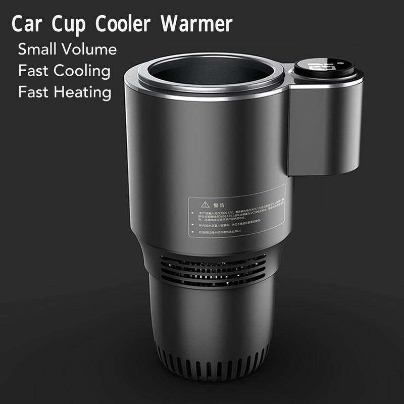 Car Cup Cooler Warmer Portable Intelligent Heating Cooling Cup Perfect