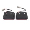 WanQiAuto Rear Tail Light Assembly Fit for Caterpillar Skid Steer