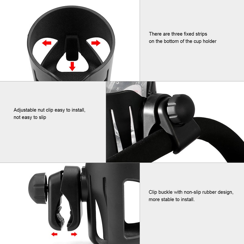 JOYREN Baby Stroller Bottles Rack for baby Cup Holder Trolley