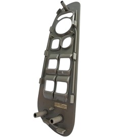 SWITCHDOCTOR Window Master Tan Bezel for 2002-2008 Dodge Ram (Quad Cab, Crew, Khaki, Taupe, Tan, Beige, Light Gray, Trim, Cover, Panel)