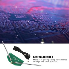 Antenna VHF Antenna Home Stereo Antenna V Dipole Receiver Radio Communication 78M-1GHz SMA Connector PCB
