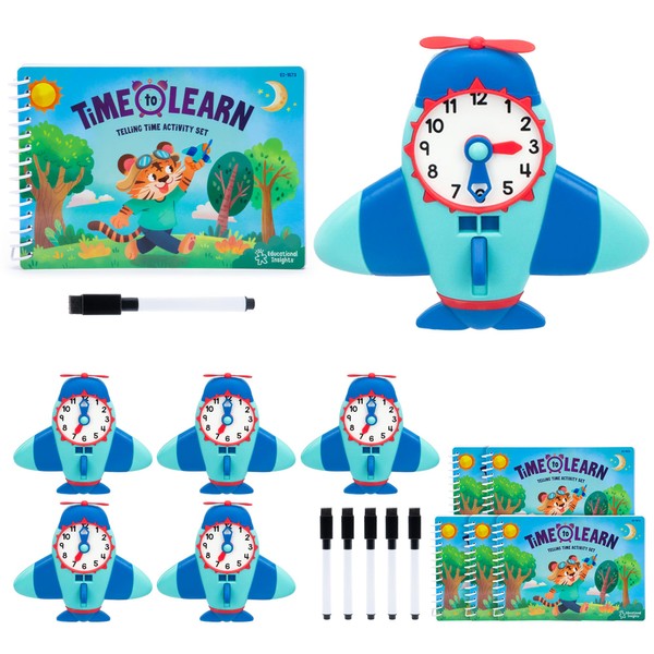 Educational Insights Time to Learn Small Group Activity Set -